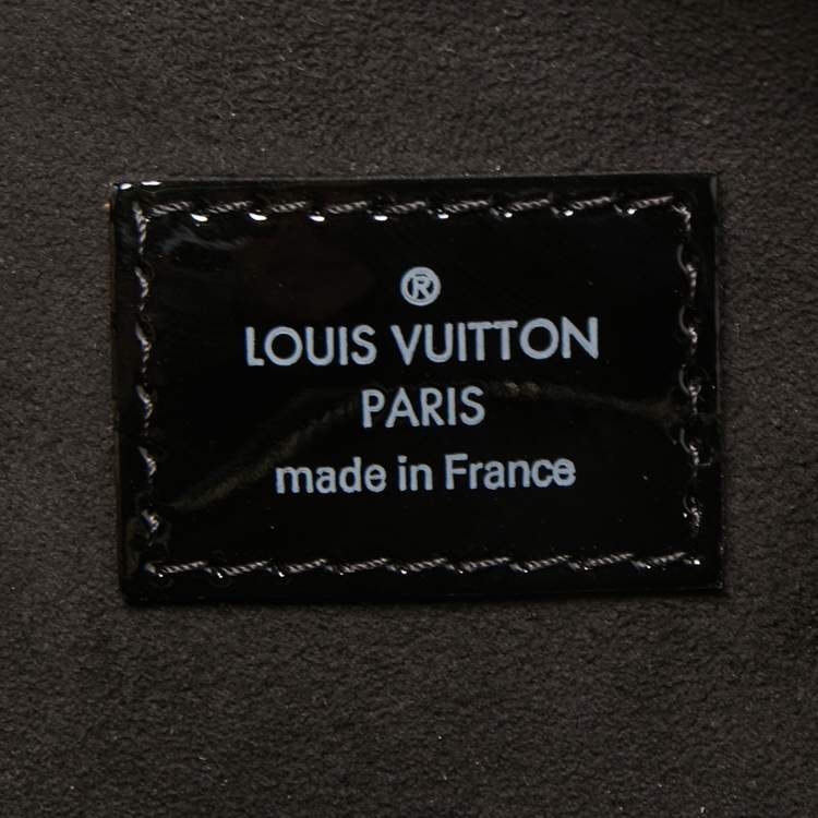 Pre Owned Louis Vuitton Black Electric Epi Leather Alma PM Bag