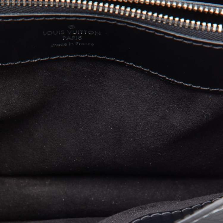Pre Owned Louis Vuitton Black Epi Leather Sevigne PM Bag