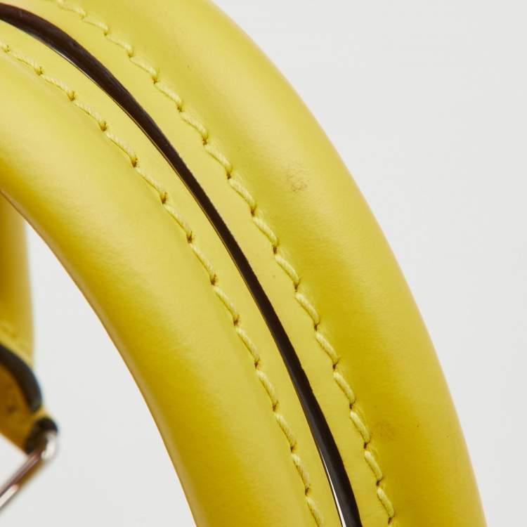 Pre Owned Louis Vuitton Citron Epi Leather Alma PM Bag