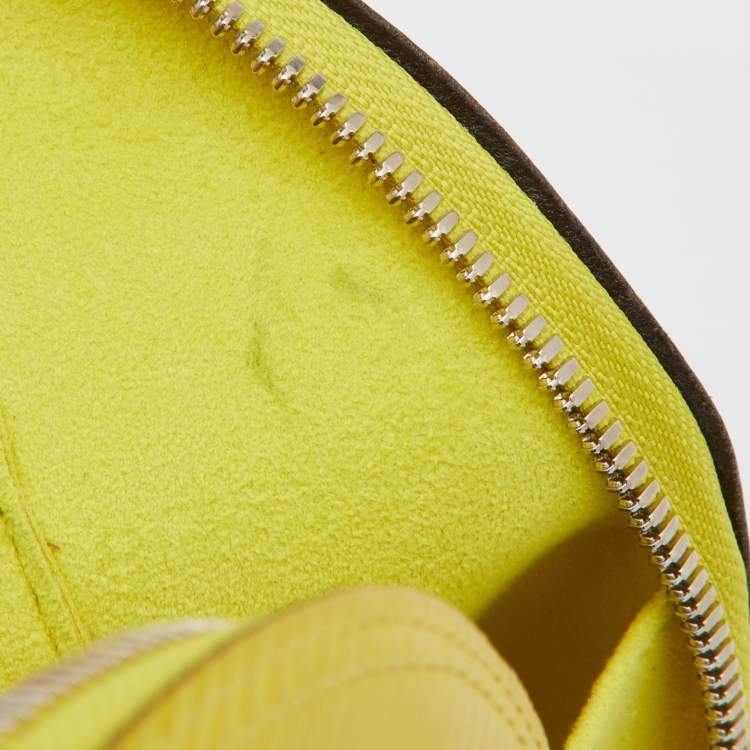 Pre Owned Louis Vuitton Citron Epi Leather Alma PM Bag