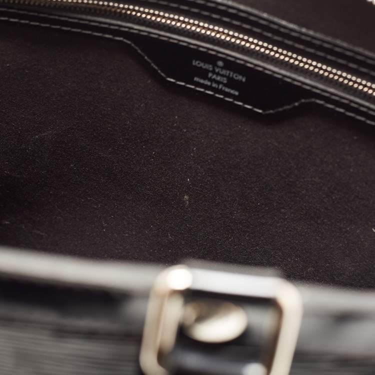 Pre Owned Louis Vuitton Black Electric Epi Leather Brea GM Bag