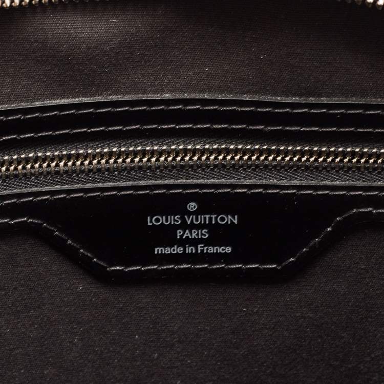 Pre Owned Louis Vuitton Black Electric Epi Leather Brea GM Bag