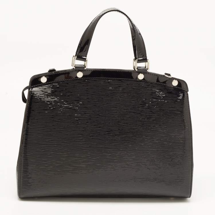 Pre Owned Louis Vuitton Black Electric Epi Leather Brea GM Bag