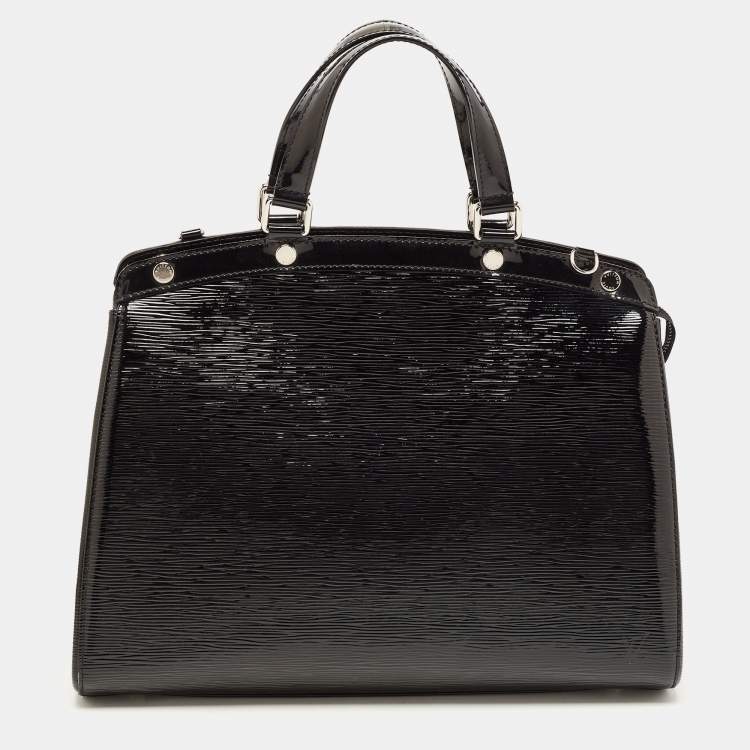 Pre Owned Louis Vuitton Black Electric Epi Leather Brea GM Bag