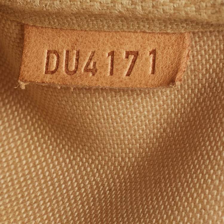 Pre Owned Louis Vuitton Damier Azur Canvas Mini Pochette Accessoires