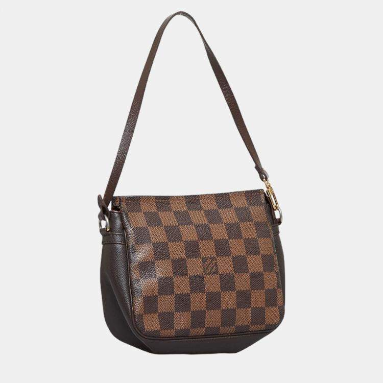 Louis Vuitton Brown Canvas Damier Ebene Toiletry Pouch Vanity Bag