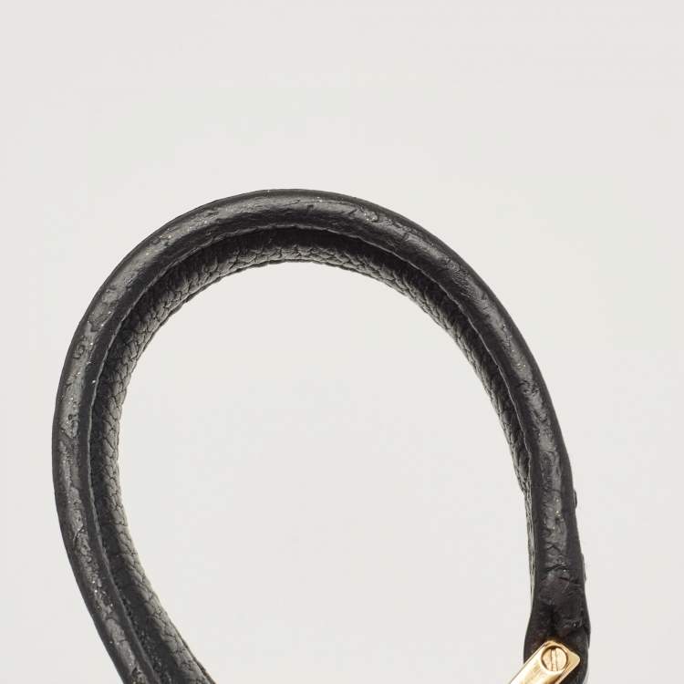 مملوكة مسبقًا Louis Vuitton Black Monogram Empreinte Leather St Germain MM Bag