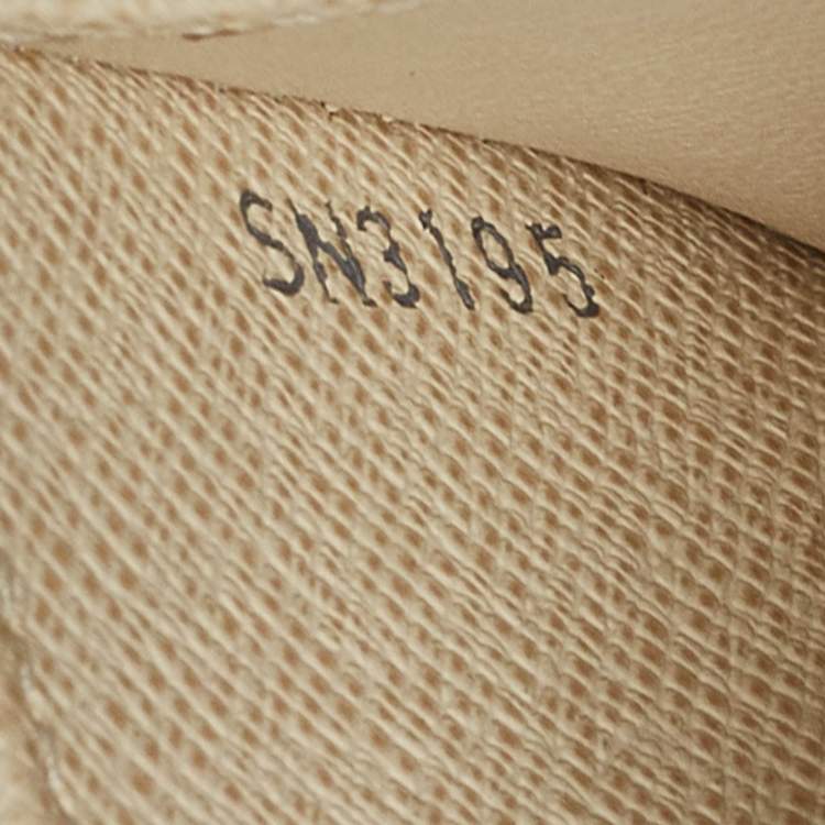 Pre Owned Louis Vuitton Damier Azur Canvas Zippy Coin Purse