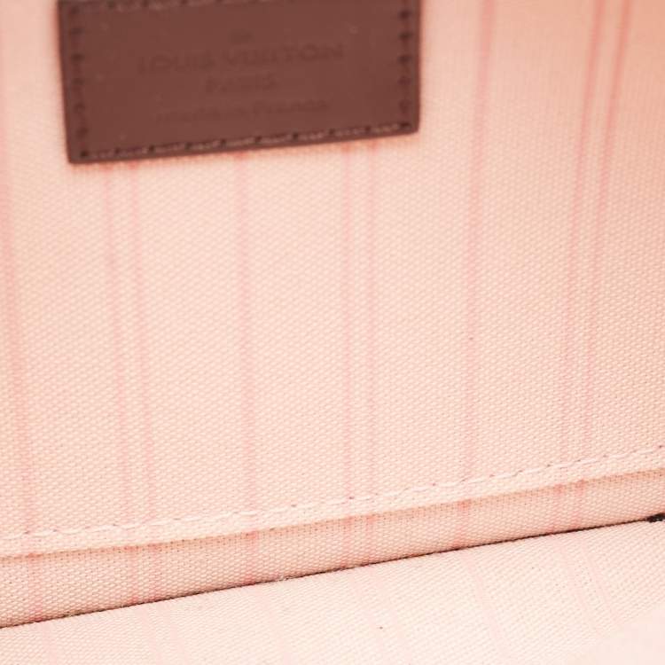 Pre Owned Louis Vuitton Damier Ebene Canvas Neverfull MM Bag