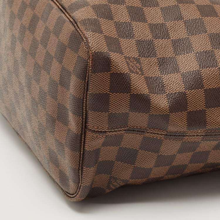 Pre Owned Louis Vuitton Damier Ebene Canvas Neverfull MM Bag