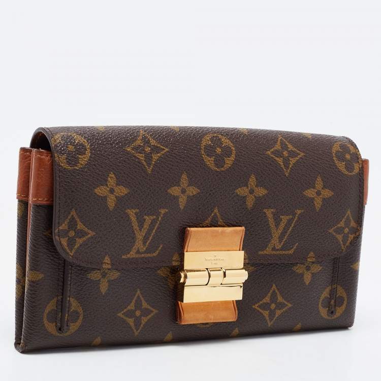 Pre Owned Louis Vuitton Monogram Canvas Elysee Wallet