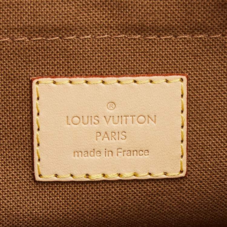 مملوكة مسبقًا Louis Vuitton Khaki Monogram Canvas Multi Pochette Accessories Bag