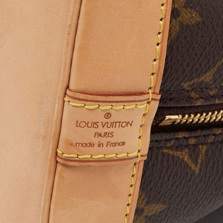 Pre Owned Louis Vuitton Monogram Canvas Alma PM Bag