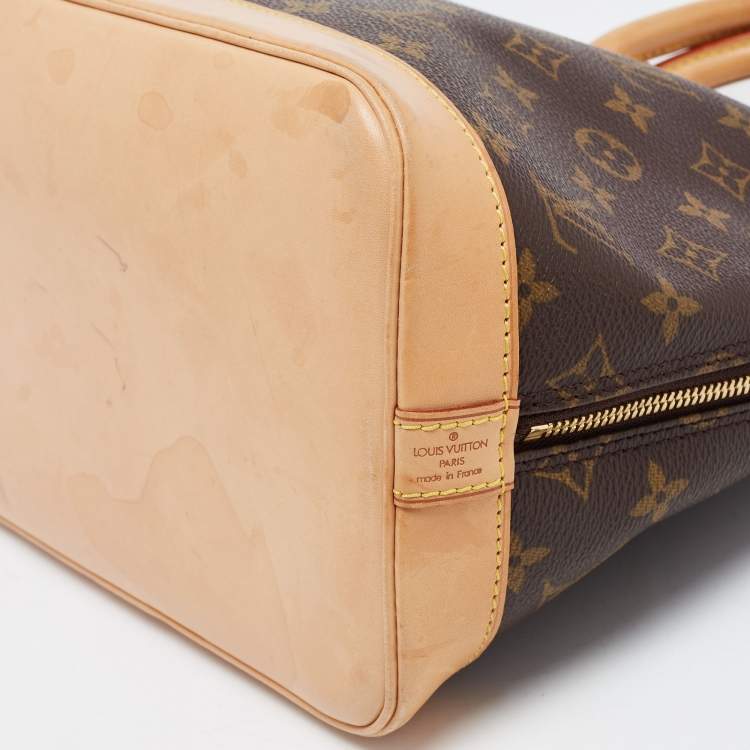 Pre Owned Louis Vuitton Monogram Canvas Alma PM Bag