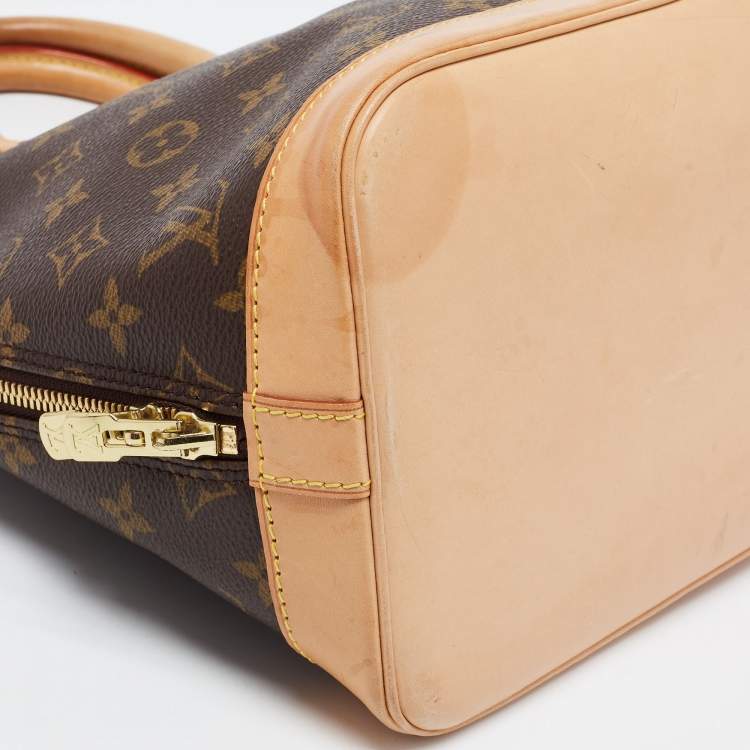 Pre Owned Louis Vuitton Monogram Canvas Alma PM Bag
