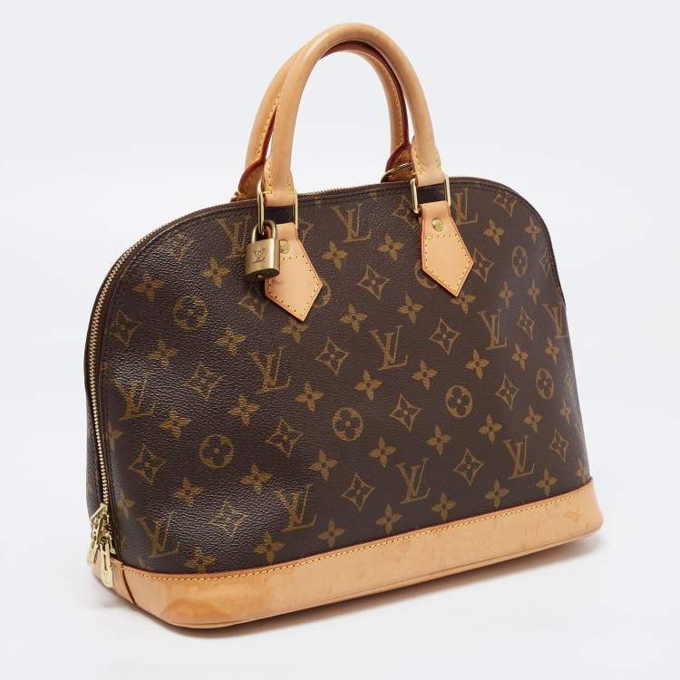 Pre Owned Louis Vuitton Monogram Canvas Alma PM Bag