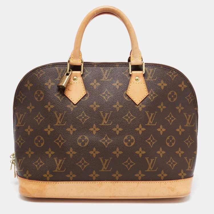 Pre Owned Louis Vuitton Monogram Canvas Alma PM Bag