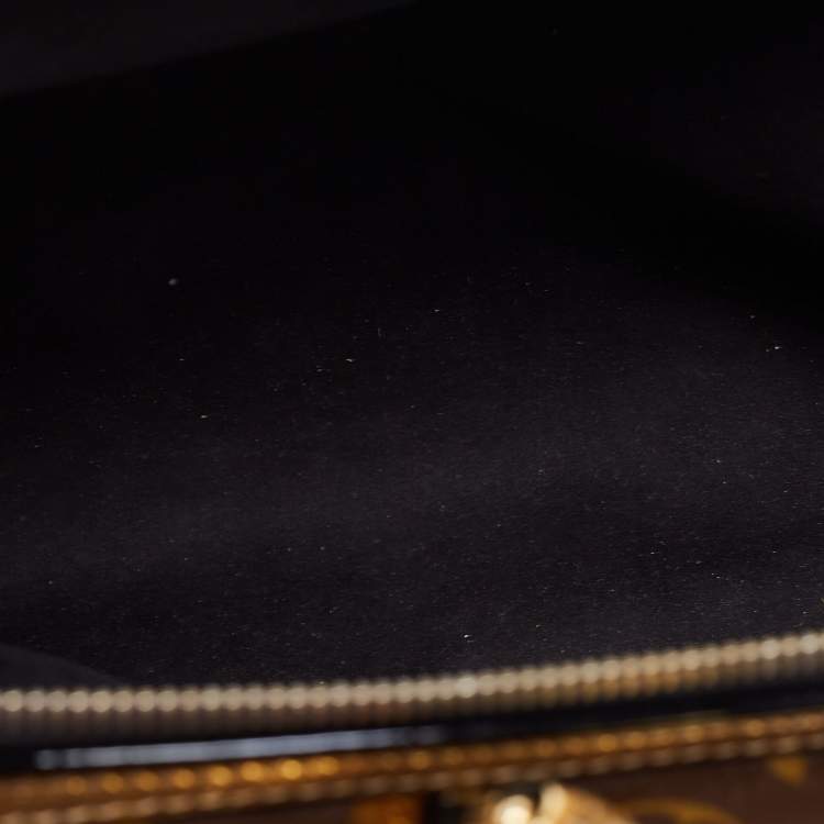 Pre Owned Louis Vuitton Monogram Canvas, Leopard Calfhair and Karung Trimmed Adele Bag