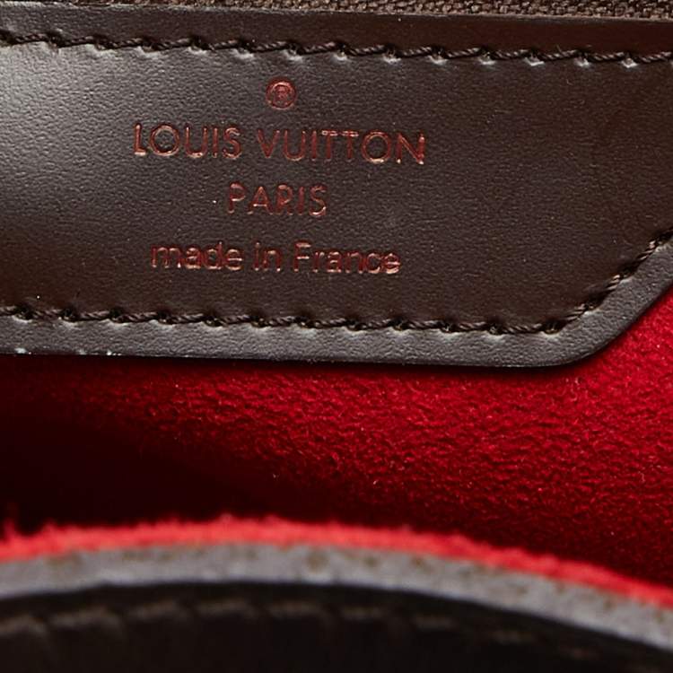 Pre Owned Louis Vuitton Damier Ebene Canvas Hampstead MM Bag
