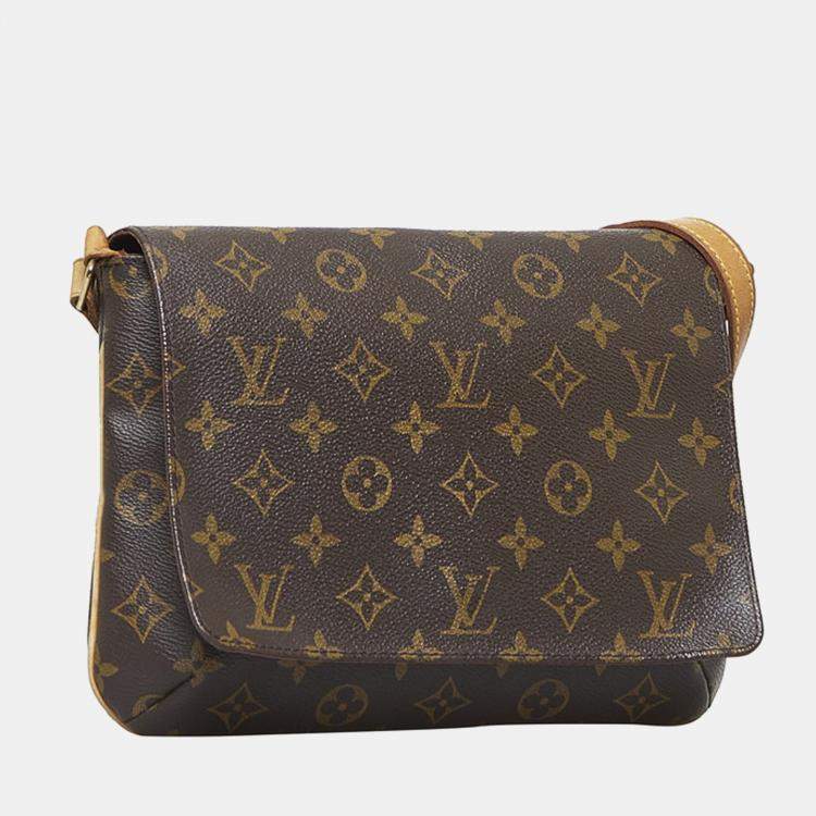 Louis Vuitton, Bags, Louis Vuitton Musette Tango Short Monogram Leather  Shoulder Bag