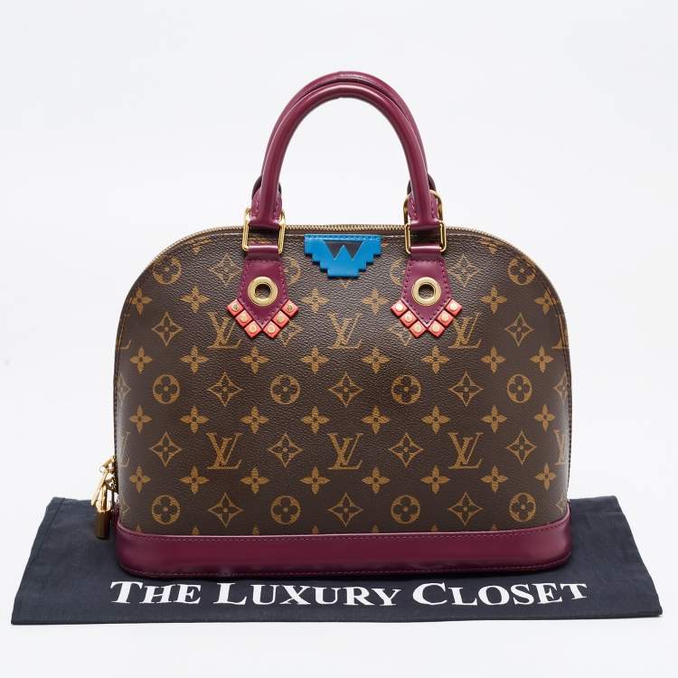 Pre Owned Louis Vuitton Monogram Canvas Totem Alma PM Bag