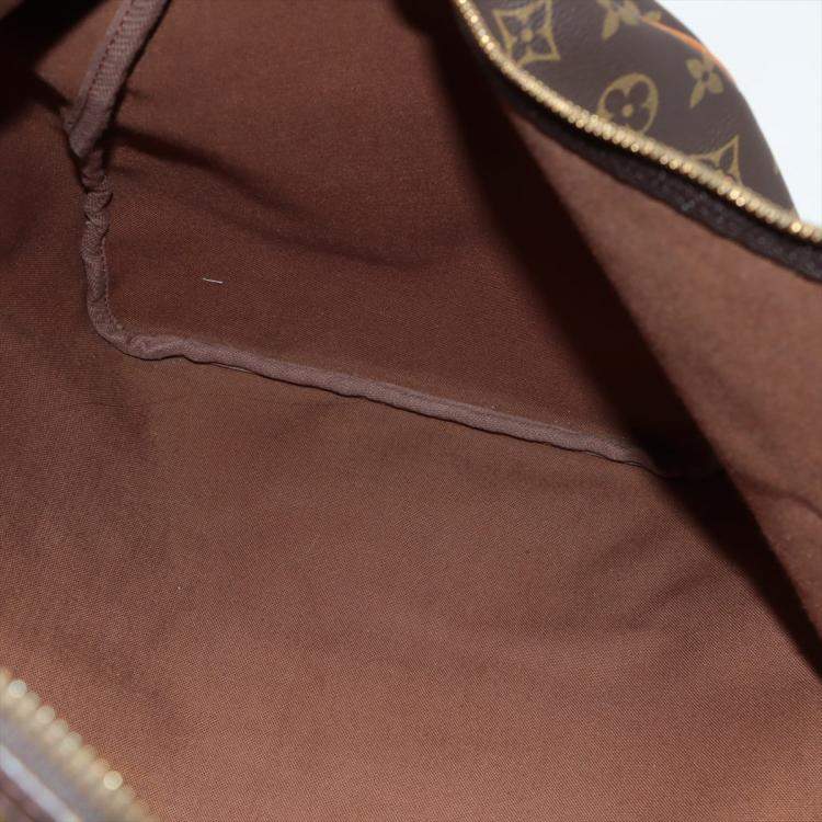 Pre Owned Louis Vuitton Brown Monogram Canvas Keepall 55 Bag