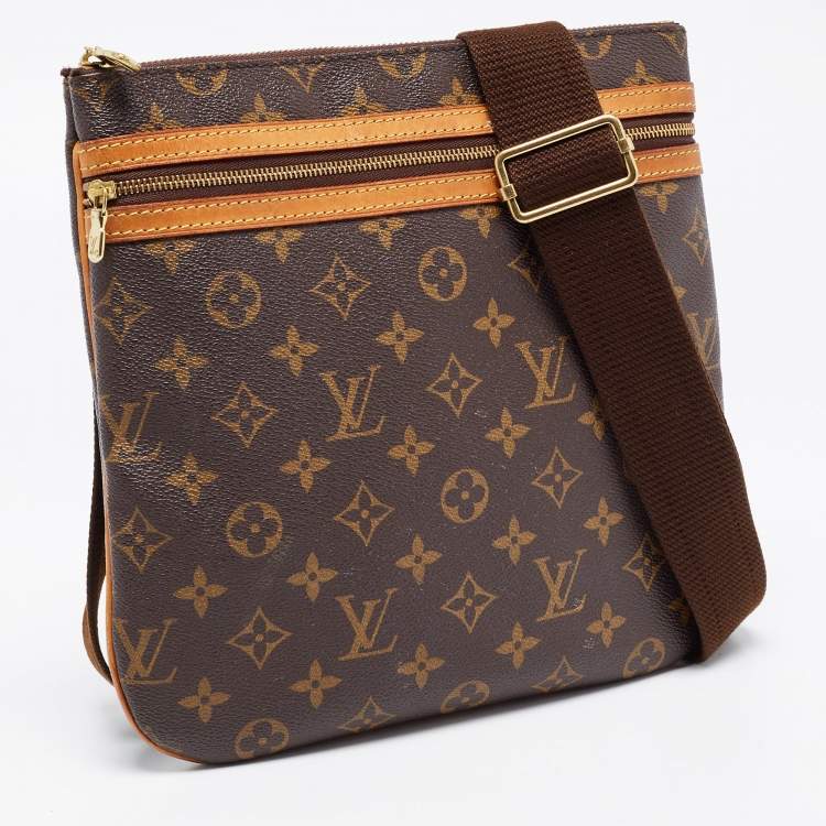 Pre Owned Louis Vuitton Monogram Canvas Pochette Bosphore Messenger Bag