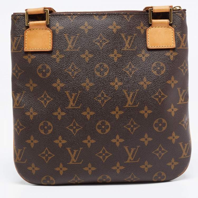 Pre Owned Louis Vuitton Monogram Canvas Pochette Bosphore Messenger Bag