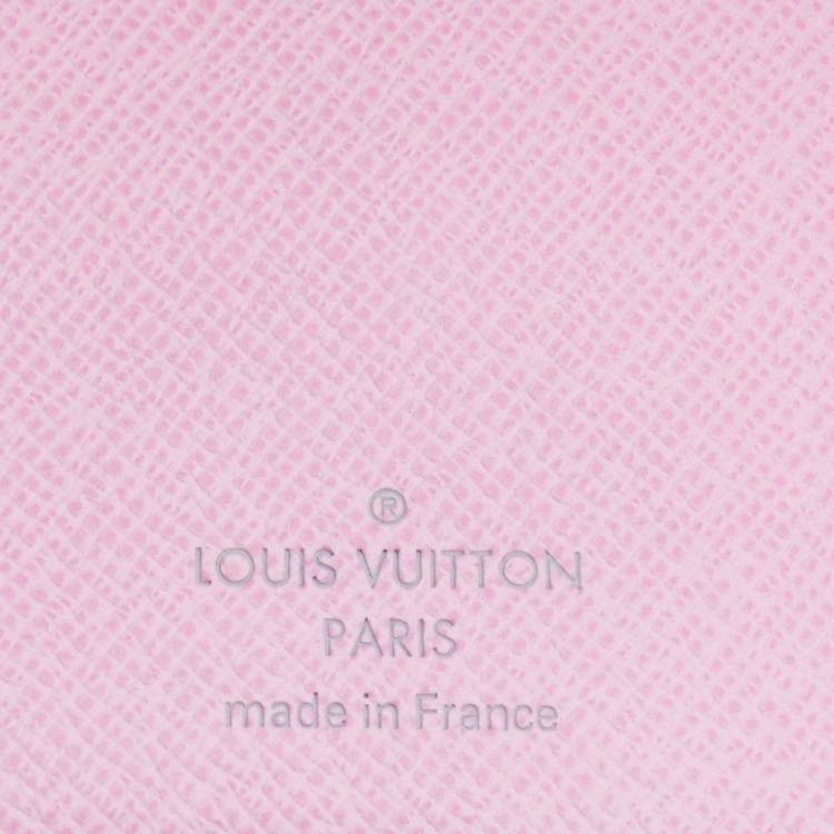 Pre Owned Louis Vuitton White Monogram Multicolore Canvas Joey Wallet
