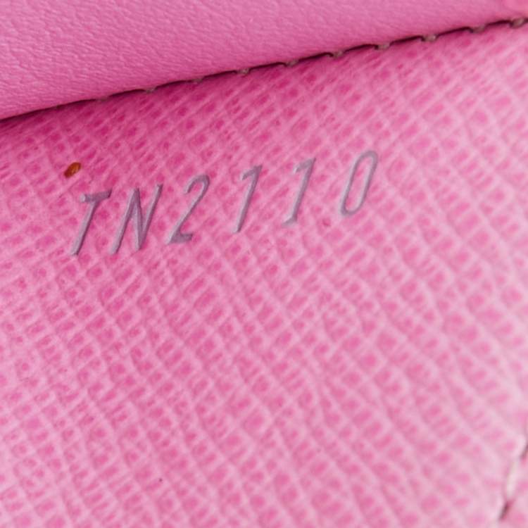 Pre Owned Louis Vuitton White Monogram Multicolore Canvas Joey Wallet