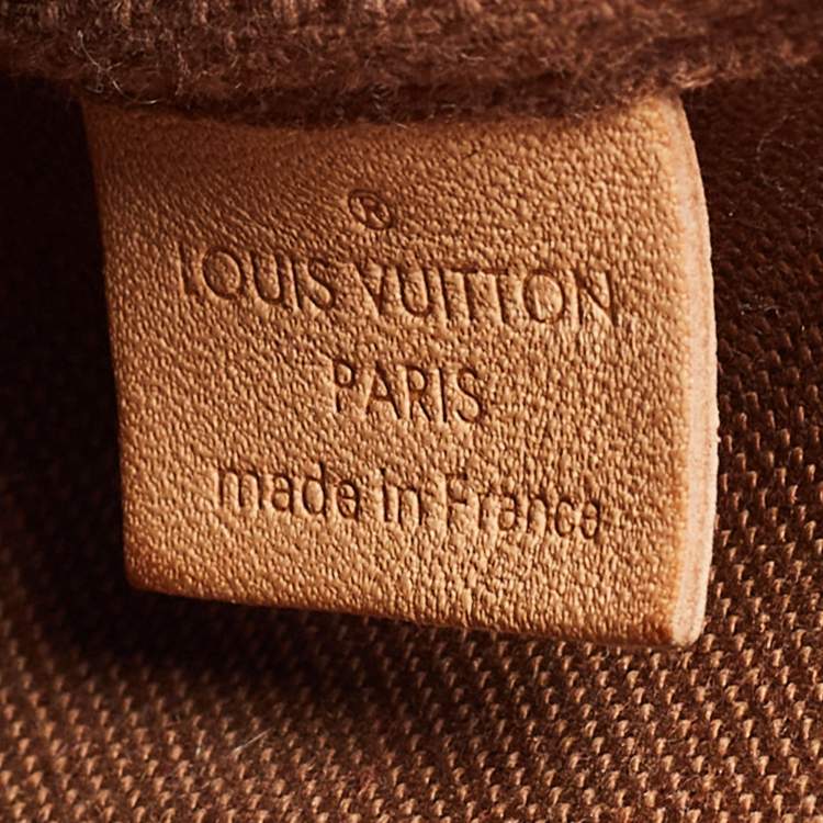 Pre Owned Louis Vuitton Khaki Monogram Canvas Multi Pochette Accessories Bag