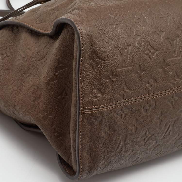 مملوكة مسبقًا Louis Vuitton Ombre Monogram Empreinte Leather Lumineuse GM Bag