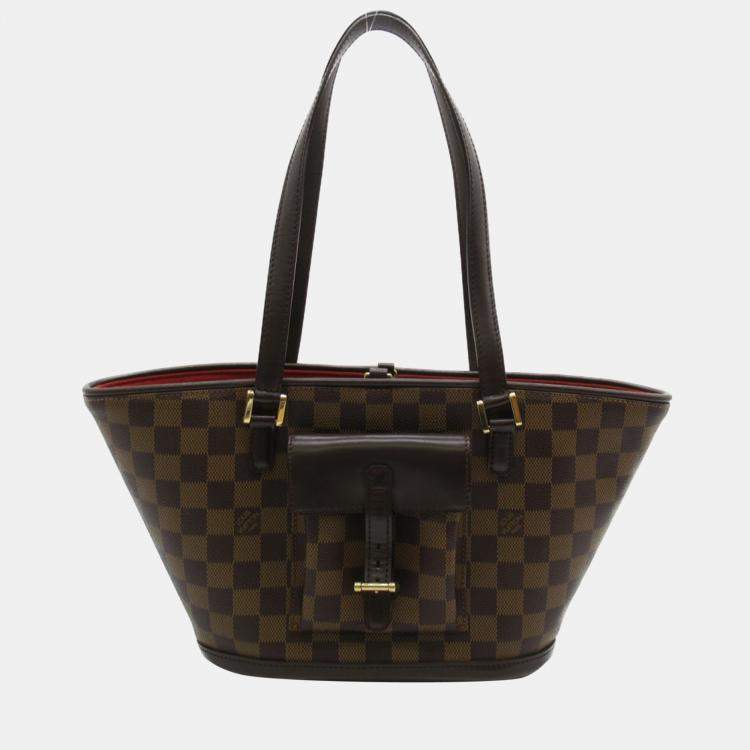 Authentic Louis Vuitton Damier Ebene Delightful PM Handbag for