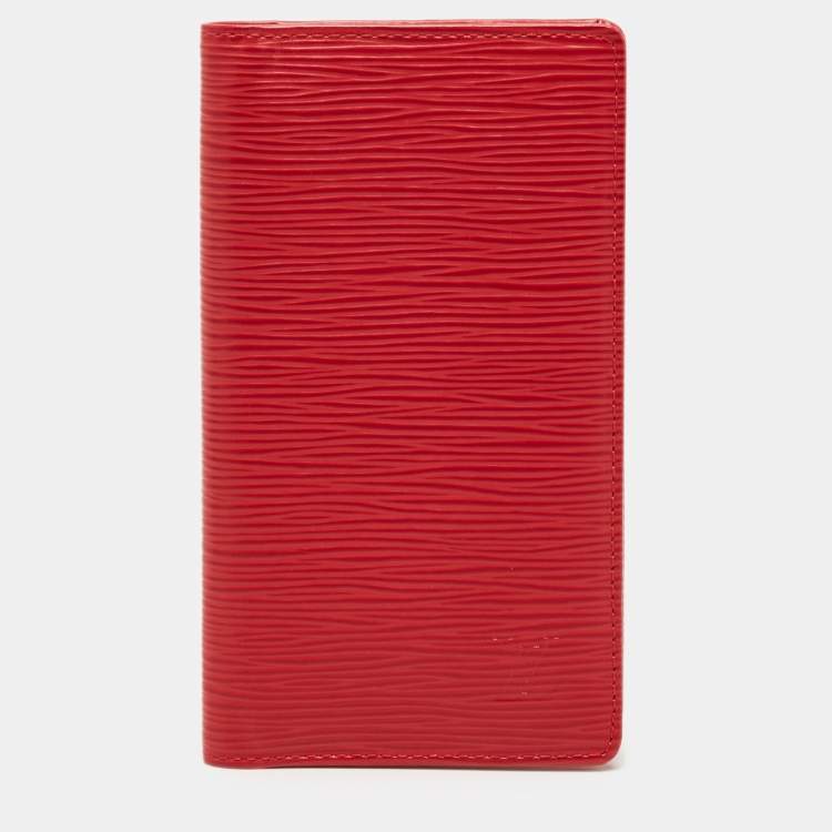 Louis Vuitton Red Epi Leather Pocket Organizer Louis Vuitton