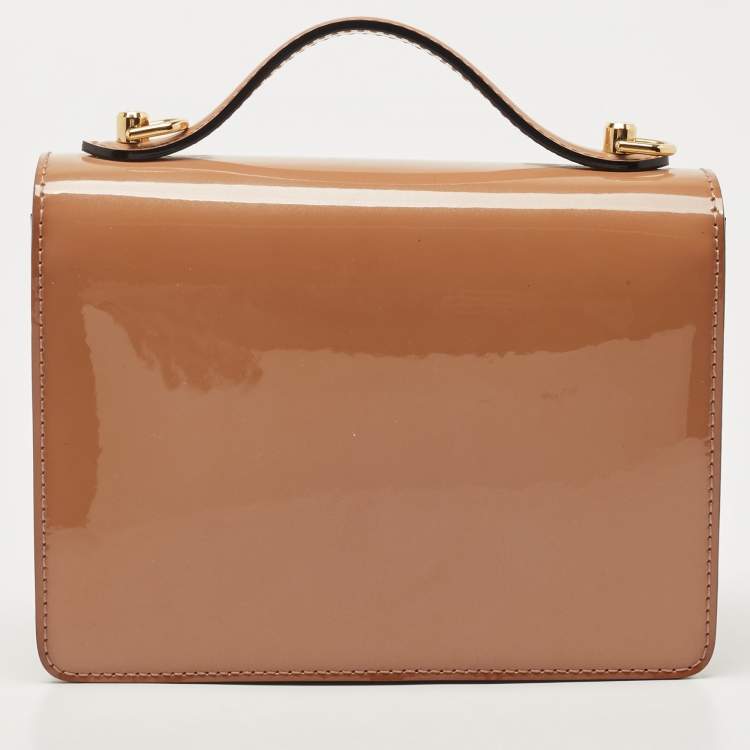 Pre Owned Louis Vuitton Velours Vernis Monceau BB Bag