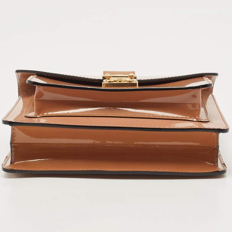 Pre Owned Louis Vuitton Velours Vernis Monceau BB Bag