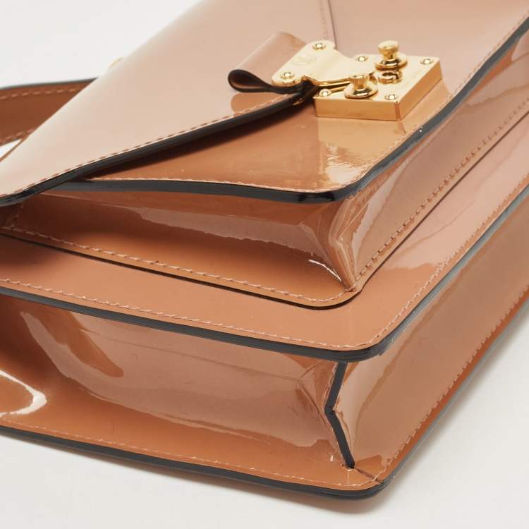 Pre Owned Louis Vuitton Velours Vernis Monceau BB Bag