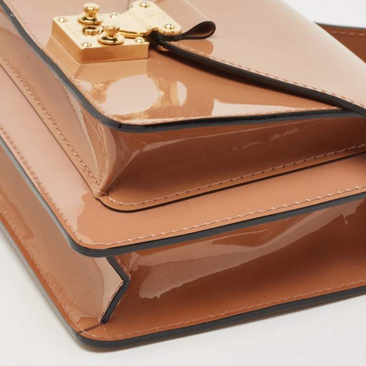 Pre Owned Louis Vuitton Velours Vernis Monceau BB Bag