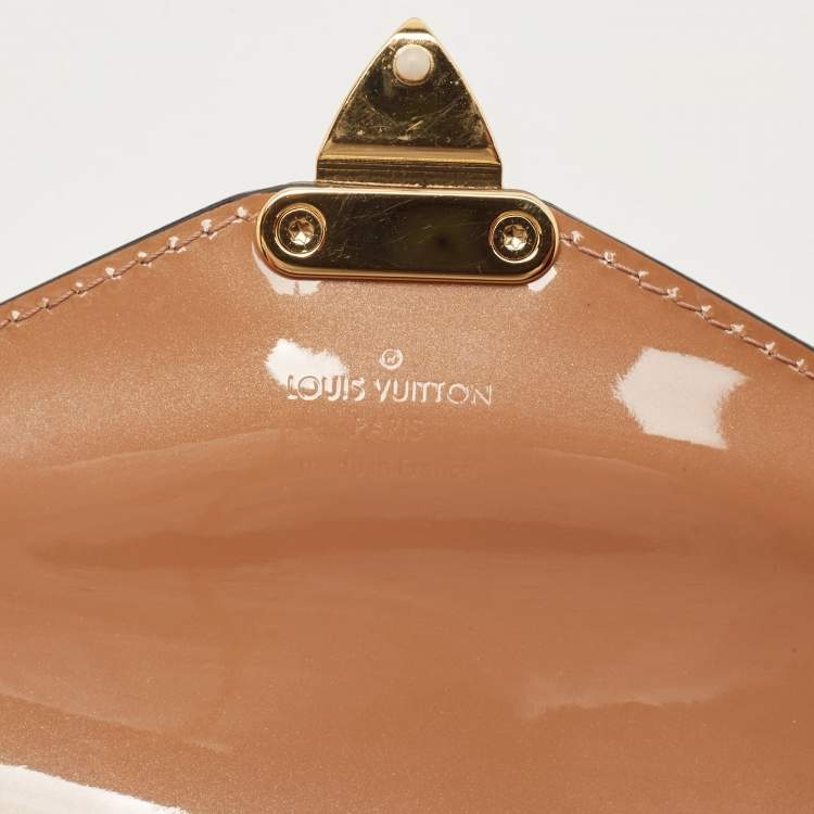 Pre Owned Louis Vuitton Velours Vernis Monceau BB Bag