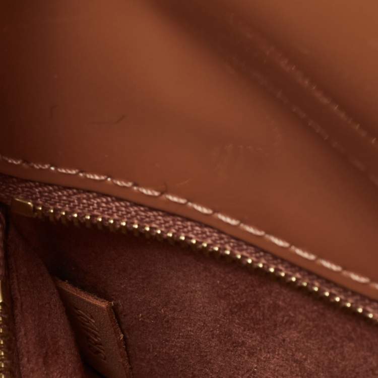 Pre Owned Louis Vuitton Velours Vernis Monceau BB Bag