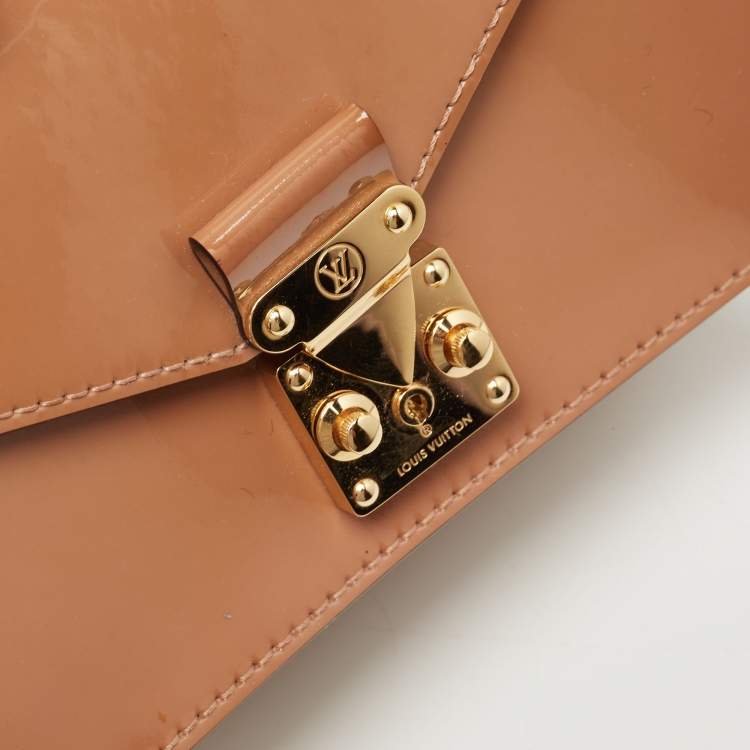 Pre Owned Louis Vuitton Velours Vernis Monceau BB Bag