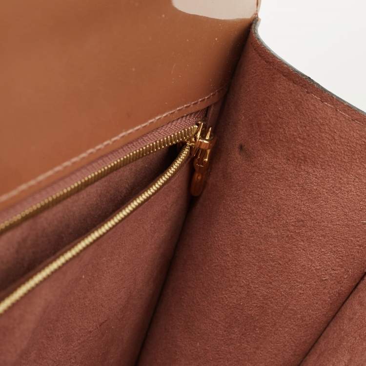 Pre Owned Louis Vuitton Velours Vernis Monceau BB Bag