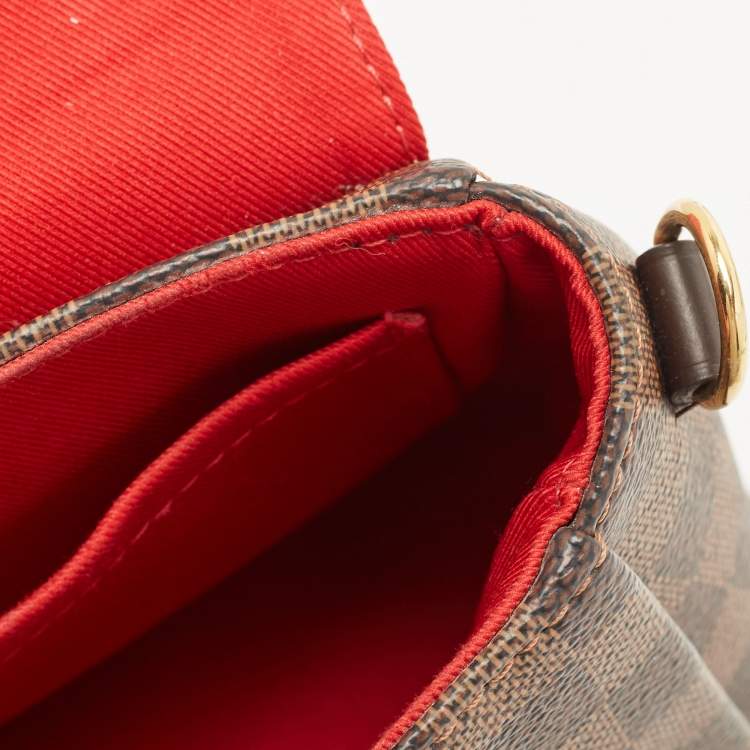 مملوكة مسبقًا Louis Vuitton Damier Ebene Canvas Croisette Bag