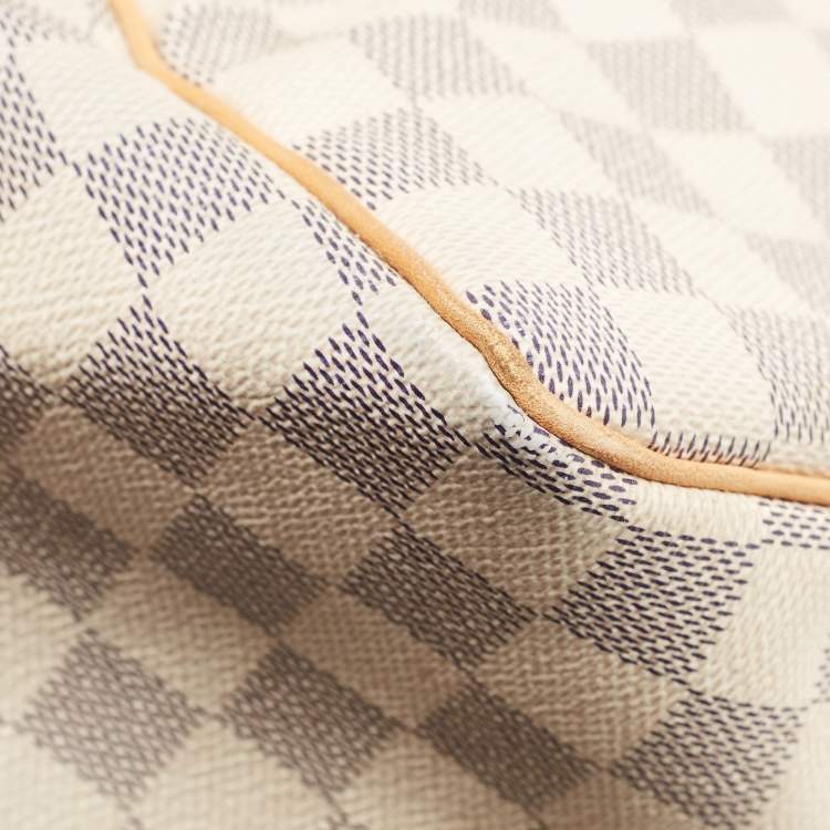 Pre Owned Louis Vuitton Damier Azur Canvas Speedy 25 Bag