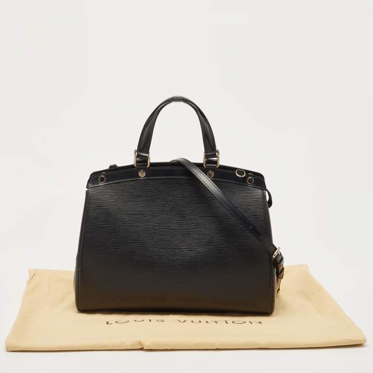 Pre Owned Louis Vuitton Black Epi Leather Brea GM Bag