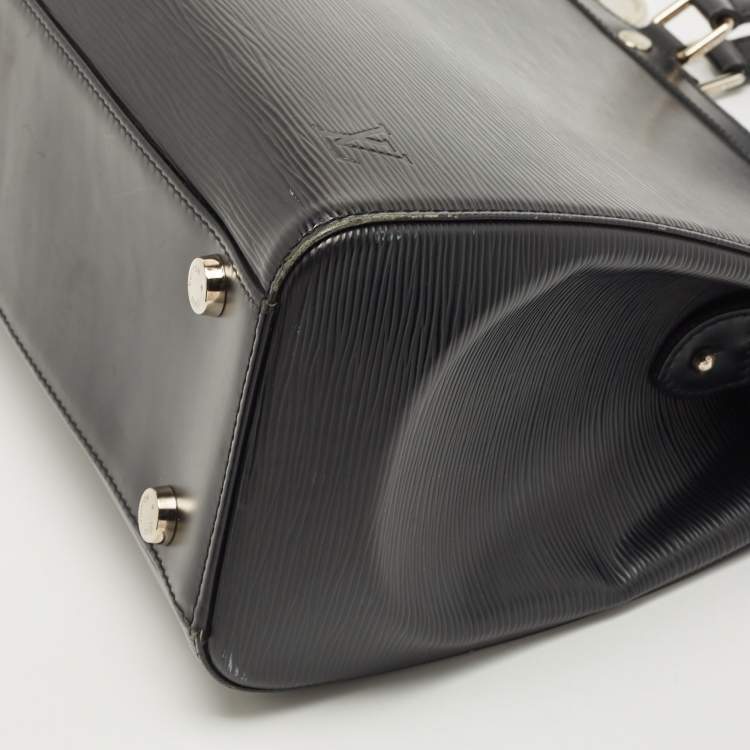 Pre Owned Louis Vuitton Black Epi Leather Brea GM Bag