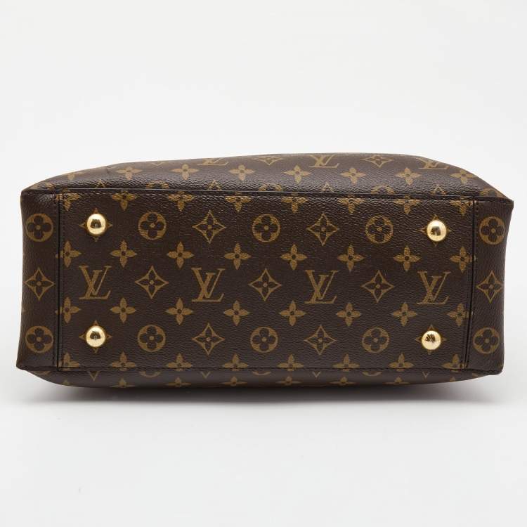 Pre Owned Louis Vuitton Coquelicot Monogram Canvas Flower Tote