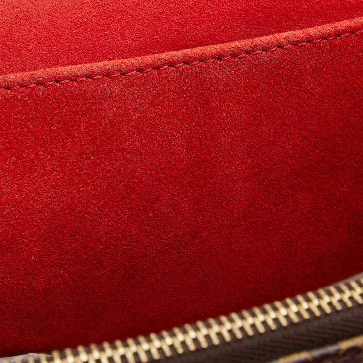Pre Owned Louis Vuitton Coquelicot Monogram Canvas Flower Tote