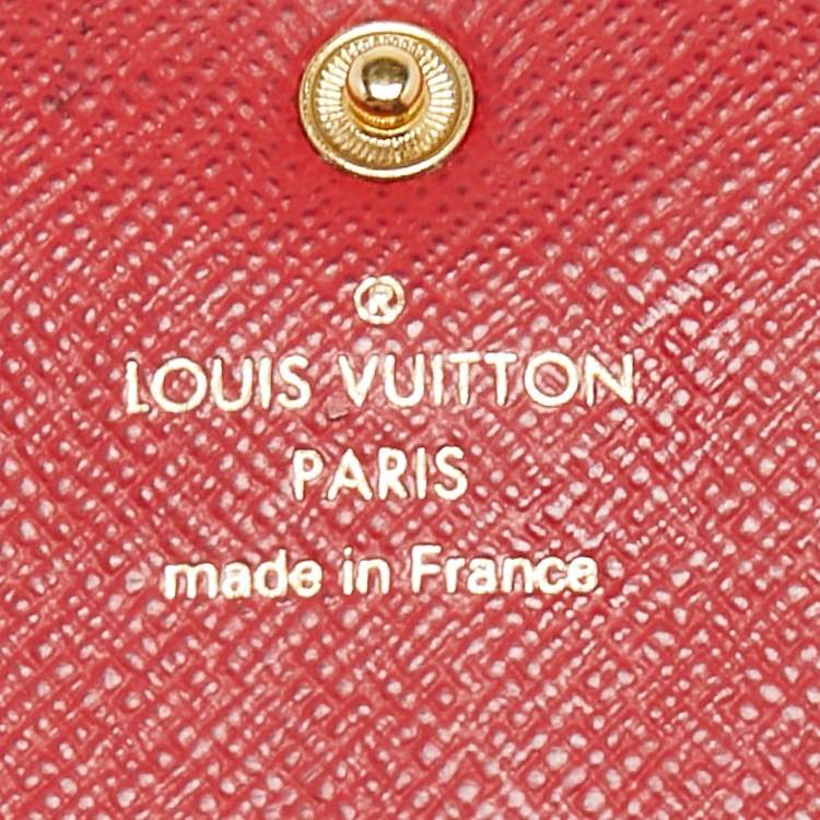 Pre Owned Louis Vuitton Damier Ebene Canvas Emilie Wallet