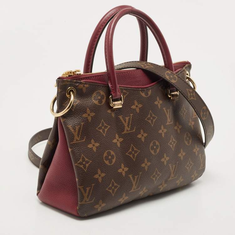 Pre Owned Louis Vuitton Aurore Monogram Canvas Pallas BB Bag